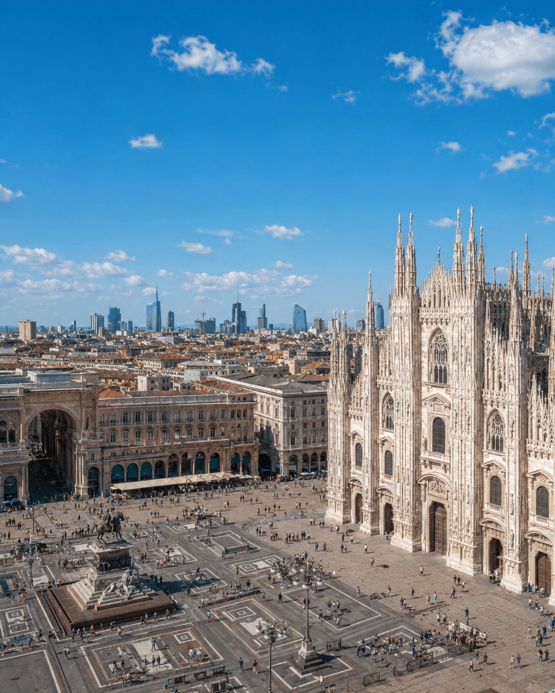 Milan Cathedral and the city centre