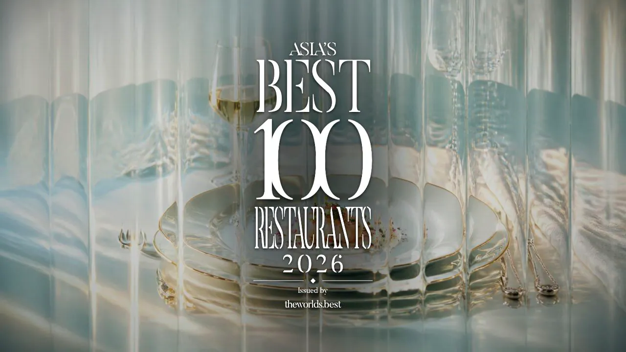 Asia’s Best 100 Restaurants 2026 official ballot banner